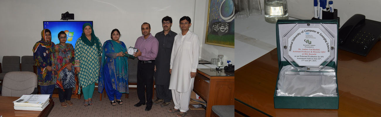 Director QEC Assesses FAST IPE