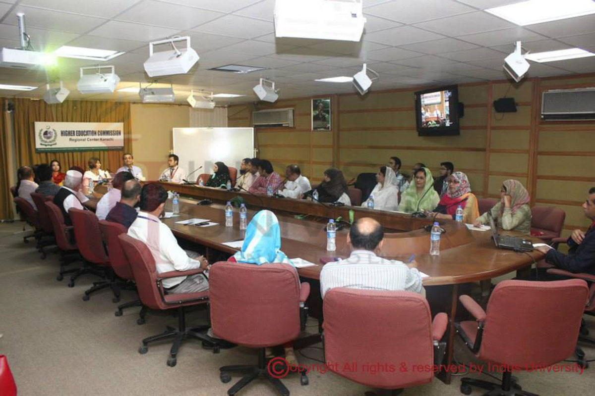 Seminar at Indus