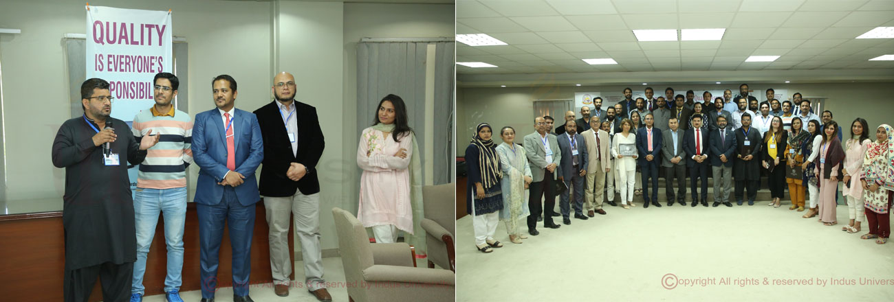 QEC team members from IBA, Karachi participation in HEC progress Review Meeting & Training session