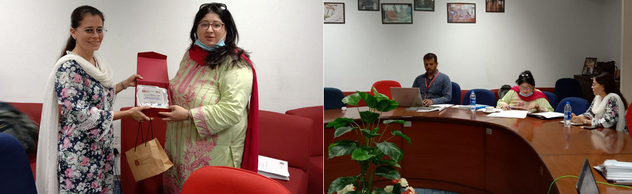The Quality Enhancement Cell (QEC) at IBA Karachi invited Ms. Sanam Soomro, Director QEC, Dow University of Health Sciences (Karachi)
