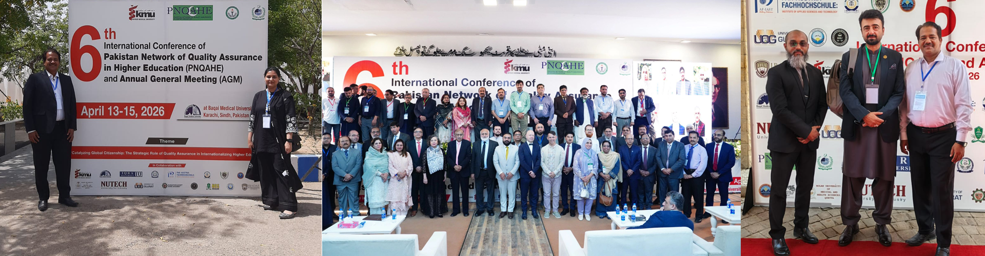 The QEC team from IBA Karachi participated in the 6th International Conference on Quality Assurance & General Meeting