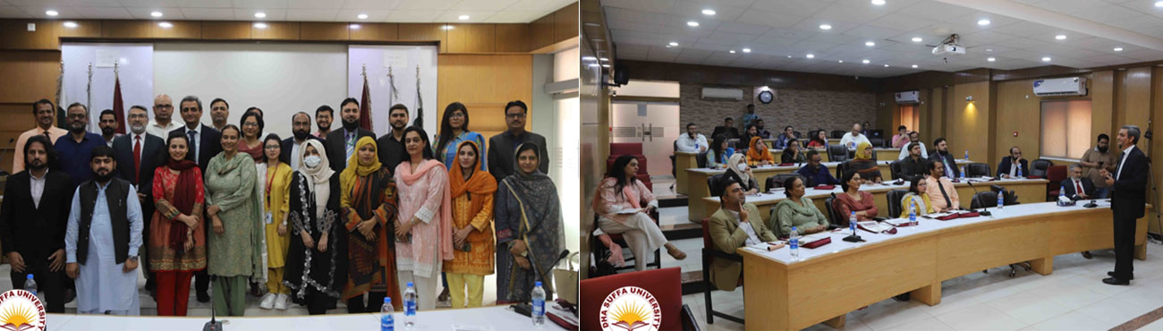 National Seminar on “Quality Benchmarking for Teaching & Learning in Higher Education” by DHA Suffa University