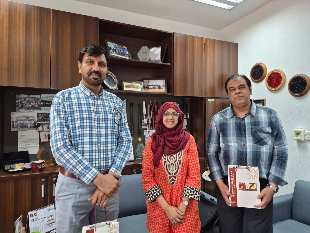 Visit of QEC Delegation to IBA Karachi for Discussion on Quality Initiatives for Academic Excellence